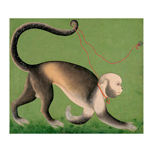 monkey art print
